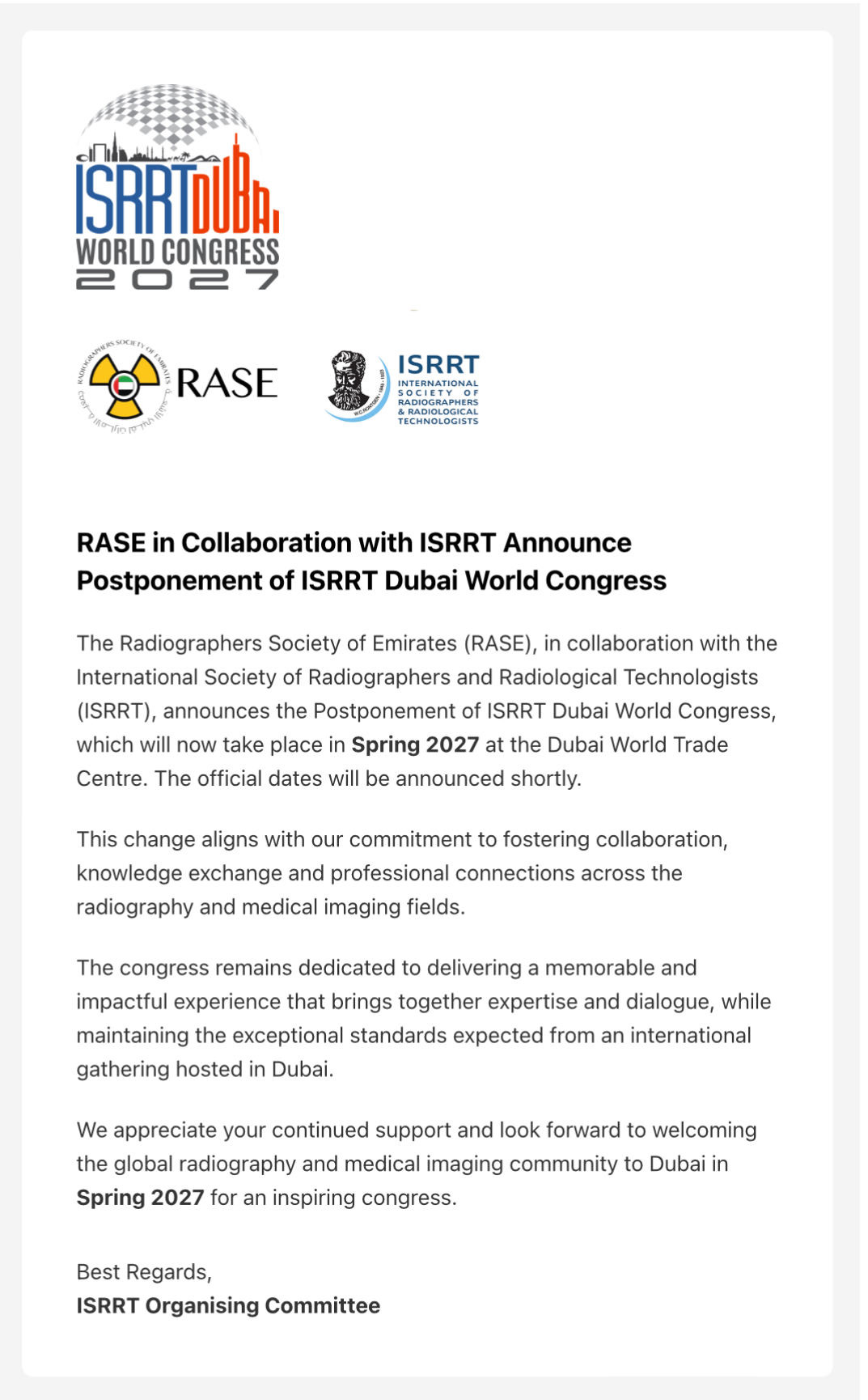 24-tasis ISRRT pasaulinis kongresas